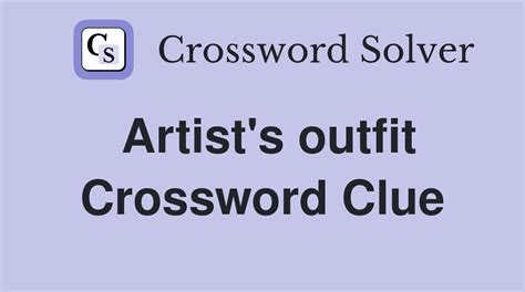 outfit crossword clue